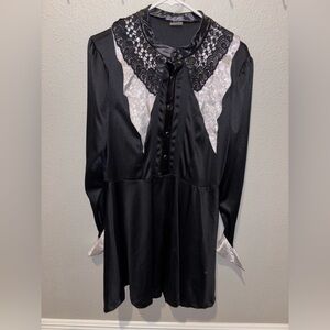 Spirit Halloween Women’s Size Large Wednesday Addams Dress